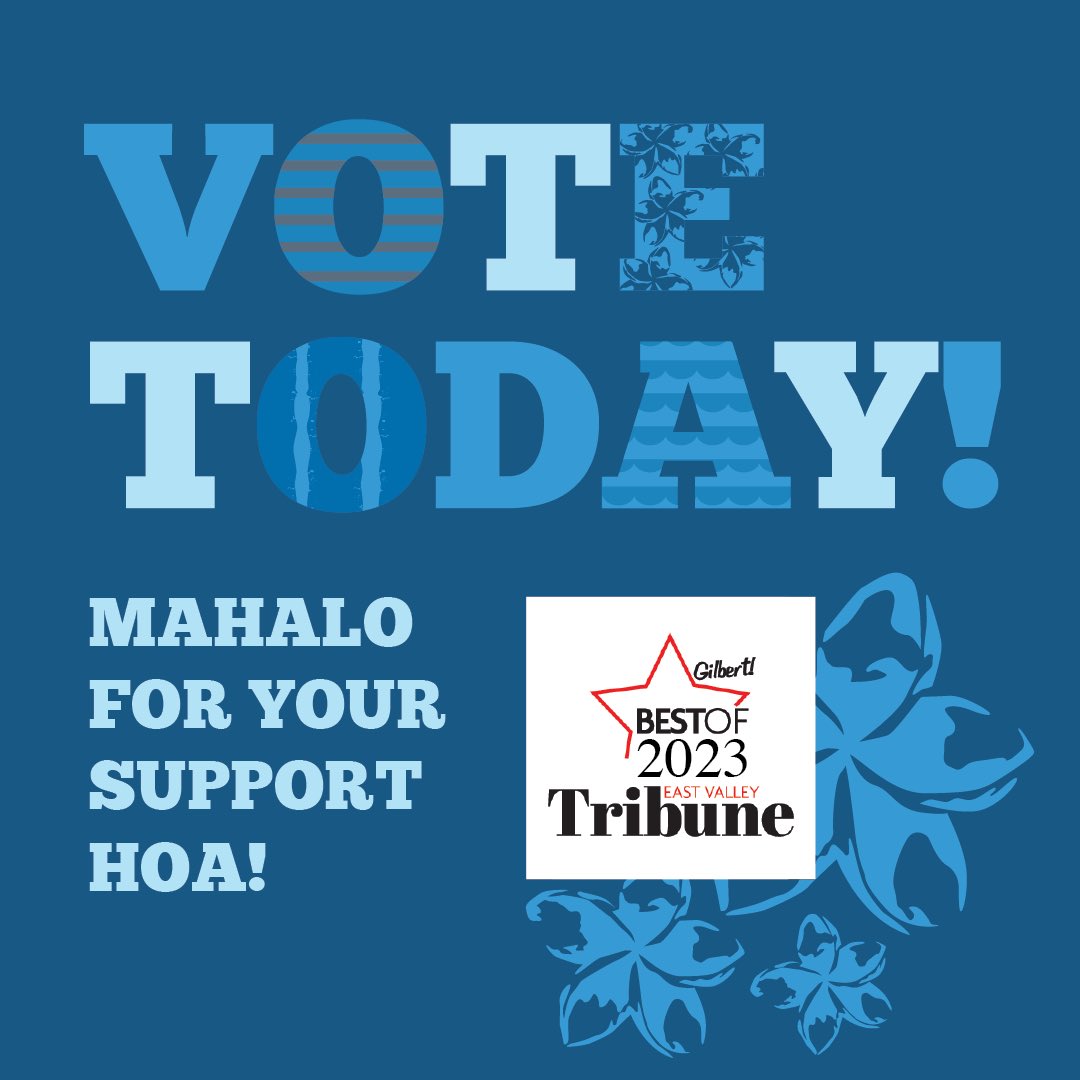 RobisonOrtho's tweet photo. Aloha Tuesday! 🌺
Don’t forget to VOTE
Best of Gilbert 2023!

✅Please vote for Robison Orthodontics at

https://t.co/Qup26VtowV https://t.co/UM4QKFRElg