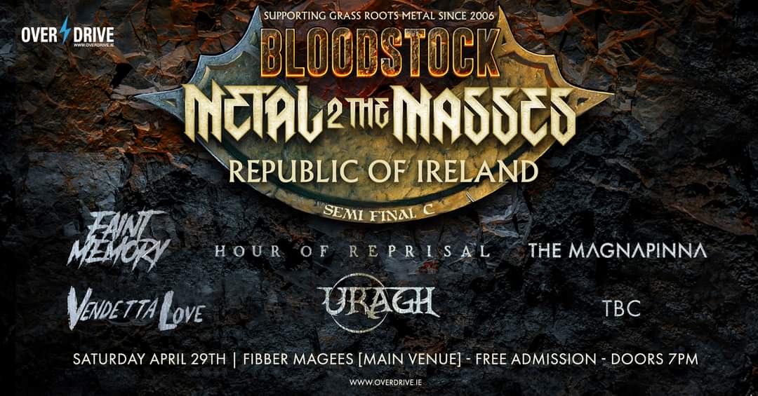 TheMagnapinna's tweet photo. Next up for The Magnapinna
Listen: https://t.co/L8VSPCeh6b
@VendettaLove_ #Uragh #HourofReprisal #FaintMemory #TBC
@OVERDRIVE_PR @fibbermagees @BLOODSTOCKFEST #Spotify #CephLife #LiveMusic #Dublin https://t.co/ks0IwNpMPX