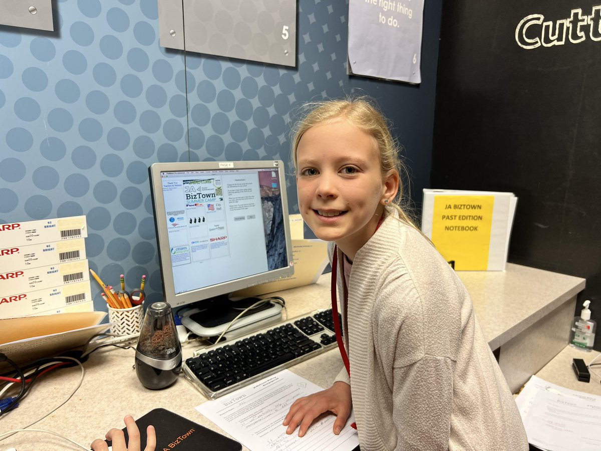 Great day at JA BizTown!

<a href="/CarmelEdFdn/">Carmel Education Foundation</a> <a href="/myccs/">Carmel Clay Schools</a> <a href="/SmokyRow1/">Smoky Row Elementary</a>