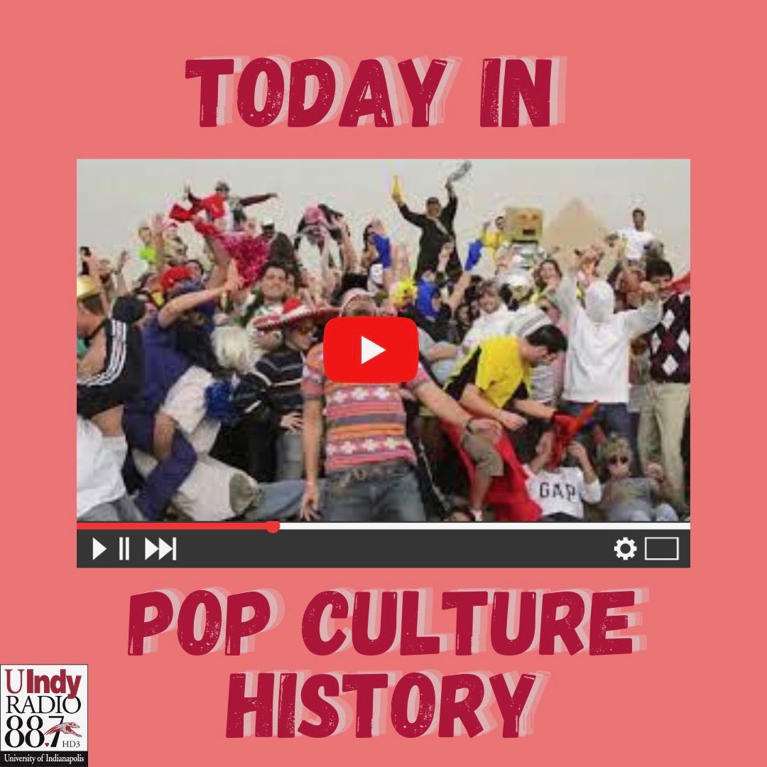 UIndyRadio's tweet photo. Today in pop culture history the Harlem Shake was #1 on the charts in 2013. Can you believe its been 10 years since this song took over the internet! πΊ#HarlemShake #OnThisDayInPopCultureHistory #UIndyRadio #Alt2Alt https://t.co/BfUla6fK4y