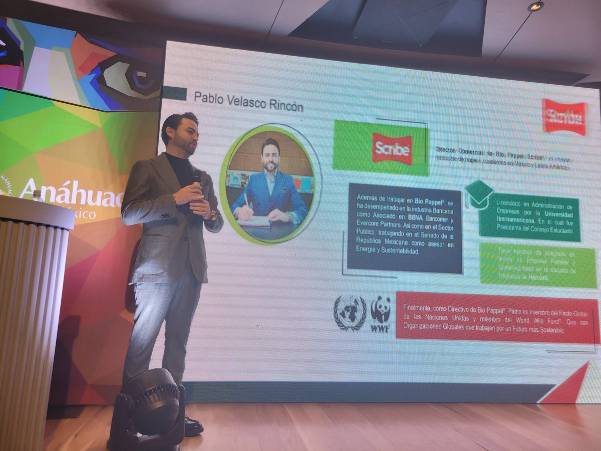 Gracias Scribe por ser una empresa sustentable y 100% mexicana.