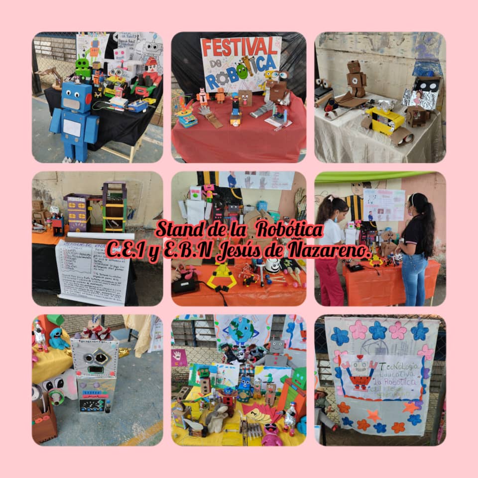 Hoy EBN  Jesús de Nazareno y CEI Jesús Nazareno en Palo Gordo realizaron el  cierre de proyectos de la Robotica, dónde nuestros niños expusieron sus trabajos @ClifpC @mppe @ZonaEducTachira <a href="/Div_Ini_Pri_Esp/">Divi. de Niños y Niñas ZET</a> @RedCardenas9 <a href="/Berzabethg1/">Berzabethgandicaoficial</a>