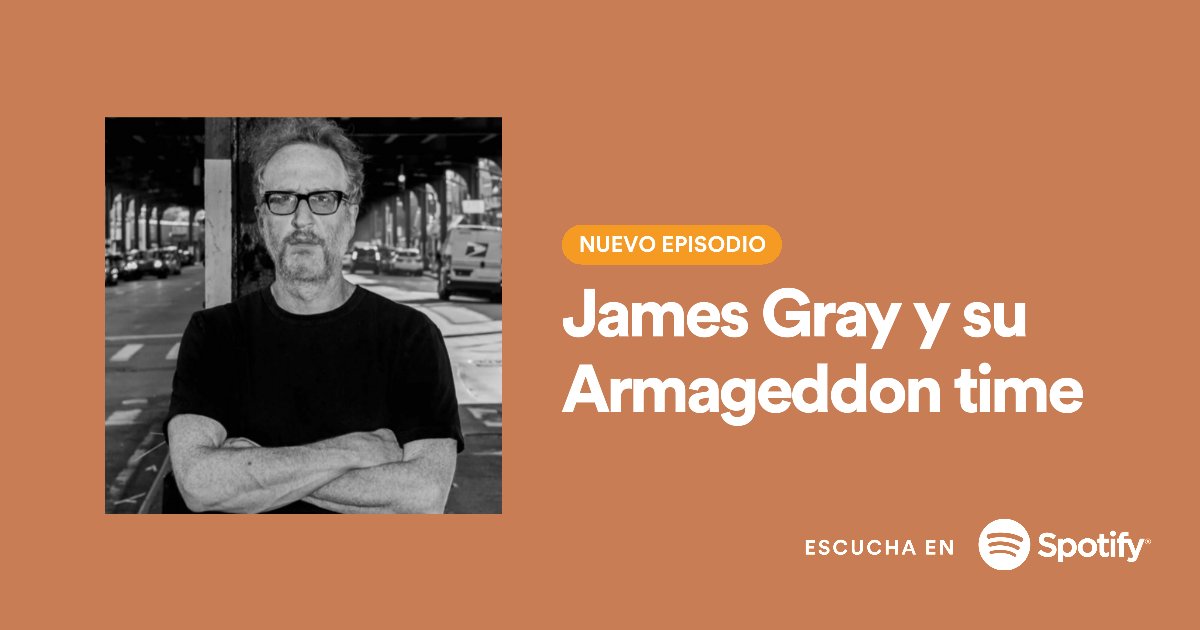 Hay que estar bien acompañados durante la tormenta que amenaza. Lo estarán con el nuevo episodio de <a href="/enelcinepodcast/">En el cine</a> dedicado al cine de James Gray y con homenaje final a <a href="/Anavitrola/">SOY ANA (no ANITA) 🏳️‍🌈</a> Acá en <a href="/SpotifyColombia/">Spotify Colombia</a> bit.ly/JamesGrayEEC