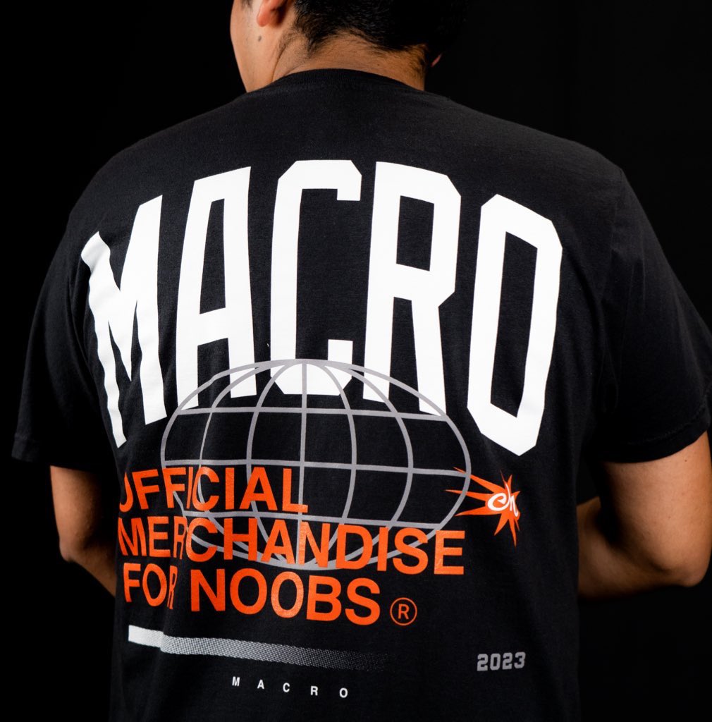 Introducing MACRO GLOBAL

The Official Merchandise For Noobs®