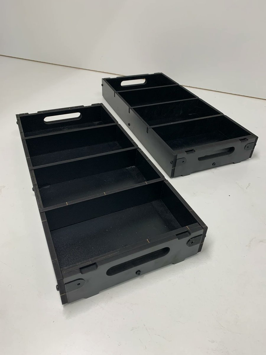 repkord's tweet photo. Introducing the Bento: a modular, stackable organizer for RepBox TT or standalone use. Declutter your space with this versatile box! π
Download & 3D print it for FREE: https://t.co/Ad0cU8nrnc.
Prefer laser-cut? https://t.co/sM3RYkGa08 π
#BentoOrganizer #RepBoxTT #3DPrinting https://t.co/1v4Bru2K7C