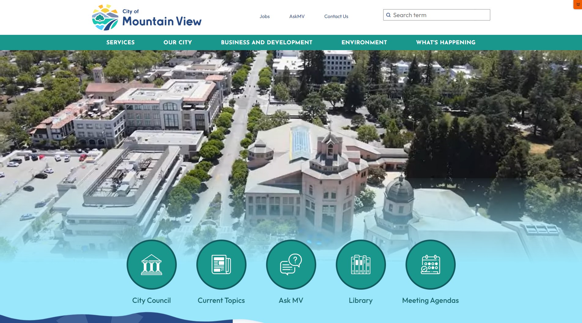 City of Mountain View on Twitter "The City of Mountain has launched a