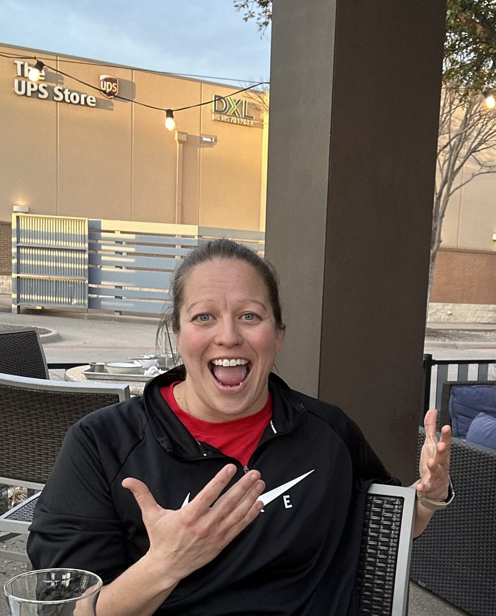 Happy birthday to my friend Coach Poole! I wouldn’t do hand hugs with anyone else! 😂😂