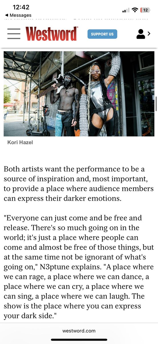 N3PTUNEMUSIC's tweet photo. Thank you @denverwestword for talking with Rusty and I🥹‼️ We will once again raise our own bar🔥 https://t.co/4tFOZqcDrP