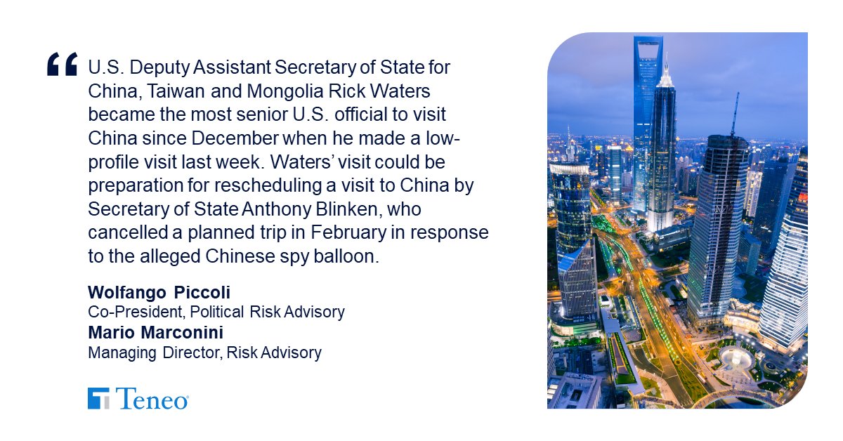 Teneo's tweet image. Read the latest from Teneo’s Wolfango Piccoli and Mario Marconini for a geopolitical update from around the world. teneo.com/weekly-politic… #GeopoliticalUpdate #USChinaRelations #Turkey #Mexico #Japan