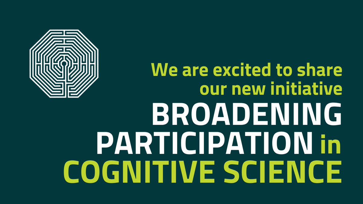 CogSci Society (@cogsci_soc) on Twitter photo For a limited time, the Cognitive Science Society will offer ✨grants of up to $5,000✨ for events, activities, or projects that increase #accessibility and #inclusion of under-represented communities in #CogSci
Visit cognitivesciencesociety.org/broadening-par… to learn more! For a limited time, the Cognitive Science Society will offer ✨grants of up to $5,000✨ for events, activities, or projects that increase #accessibility and #inclusion of under-represented communities in #CogSci
Visit cognitivesciencesociety.org/broadening-par… to learn more!