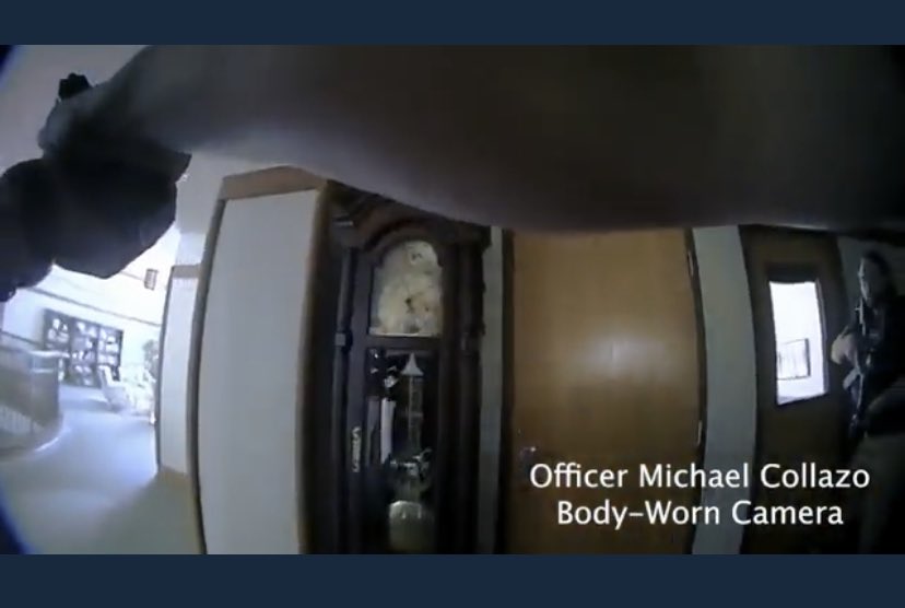 Courtney_Capri_'s tweet photo. @PTRUMPFORTX2020 Why is there no time stamp on the body cam footage https://t.co/AfZERASk4t