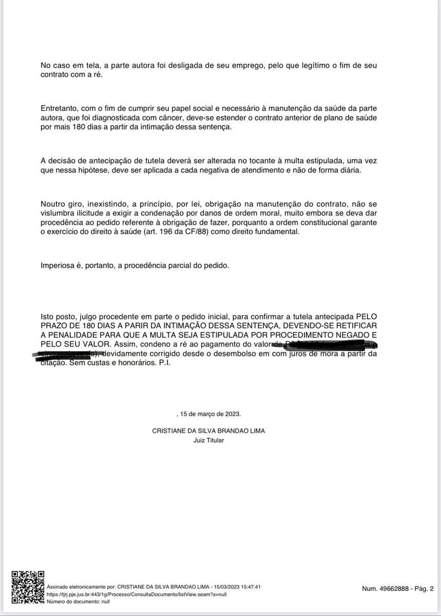 sou paciente oncológica de um tumor MUITO raro e a @OficialAmil se recusa a cumprir a decisão judicial p cobertura do meu tratamento que saiu dia 15. tô cansada deles me matarem um pouco por dia. por favor, me ajudem a engajar pra ver se assim eles respeitam pelo menos a justiça?