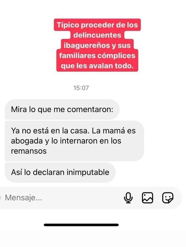 matrujillod's tweet photo. Abro hilo Lo que se dice del ASESINO DE GATO: SERGIO ENRIQUE SOTO MORALES, potencial psicópata de IBAGUÉ, TOLIMA, COLOMBIA. 

Se dice que su madre es abogada y lo internó en un hospital psiquiátrico llamado LOS REMANSOS, no se sabe si esta información sea cierta o no. https://t.co/8Ftdy9Gsjp