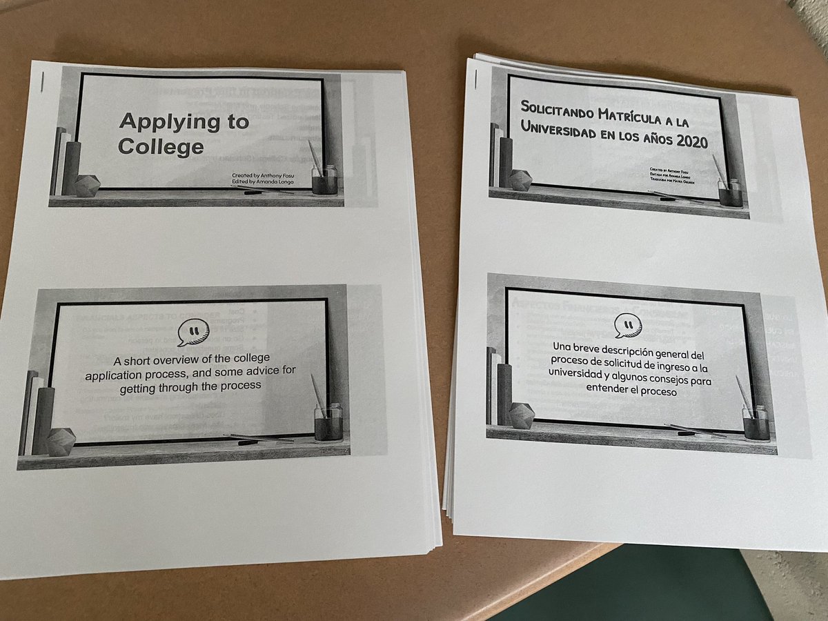 Katie Leslie ESL (@katieleslieesl) on Twitter photo Thank you to the very knowledgeable and helpful counselors <a href="/MRHSNJ/">Matawan Regional High School</a> for helping to facilitate a college information workshop for our ESL students. We learned so much about that college application process ๐ Thank you to the very knowledgeable and helpful counselors <a href="/MRHSNJ/">Matawan Regional High School</a> for helping to facilitate a college information workshop for our ESL students. We learned so much about that college application process ๐