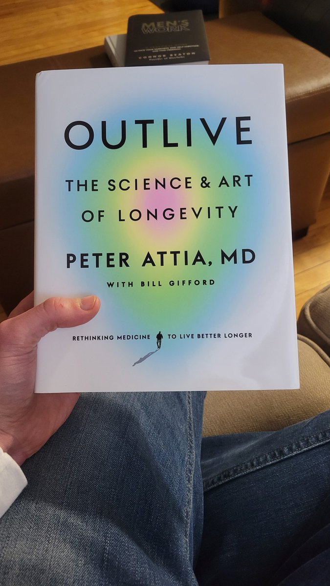 DavidAnthonyLux's tweet photo. Excited to dive in! @PeterAttiaMD https://t.co/ARMOijTVLJ
