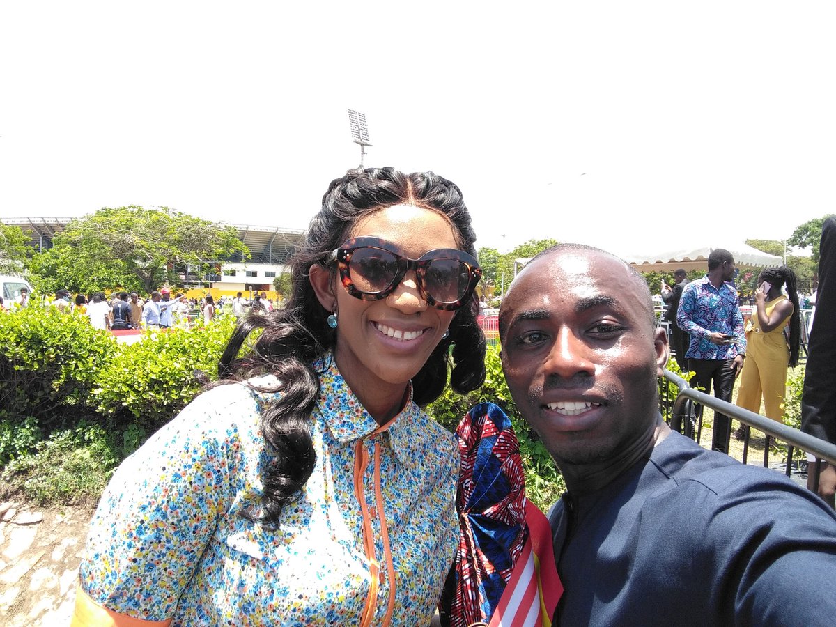 Kofi_Apori's tweet photo. MARCH 28, 2023

It has been a great privilege on my part to have honoured an invitation by the @USEmbassyGhana in my capacity as an Alum of @YALIRLCWA to be a part of a historic moment as @VP, delivered a historic speech on her first official visit to Ghana🇬🇭... #BlackStarSquare https://t.co/A7wZhBVYiP