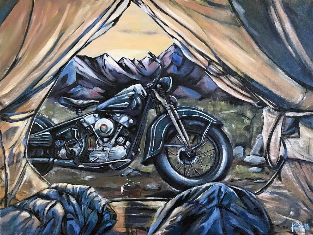 HDofGlendale's tweet image. Mountain Run⛰⛰⛰

#knucklehead #harleyart #furtherfaster #harleydavidson #glendaleharley
🎨: @kaylakoeune