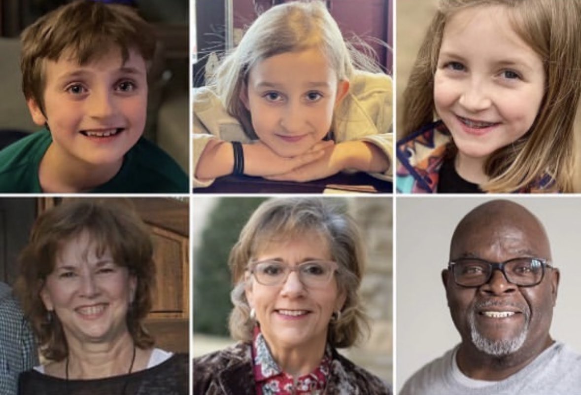 Oli London on Twitter: "William Kinney, 9 Evelyn Dieckhaus, 9 Hallie Scruggs,  9 Katherine Koonce, 60 Cynthia Peak, 61 Mike Hill, 61 Tears in my eyes  seeing their photos. 💔 #PrayersForNashville #NashvilleCovenantSchool  https://t.co/wBLtmQaLWb" / Twitter