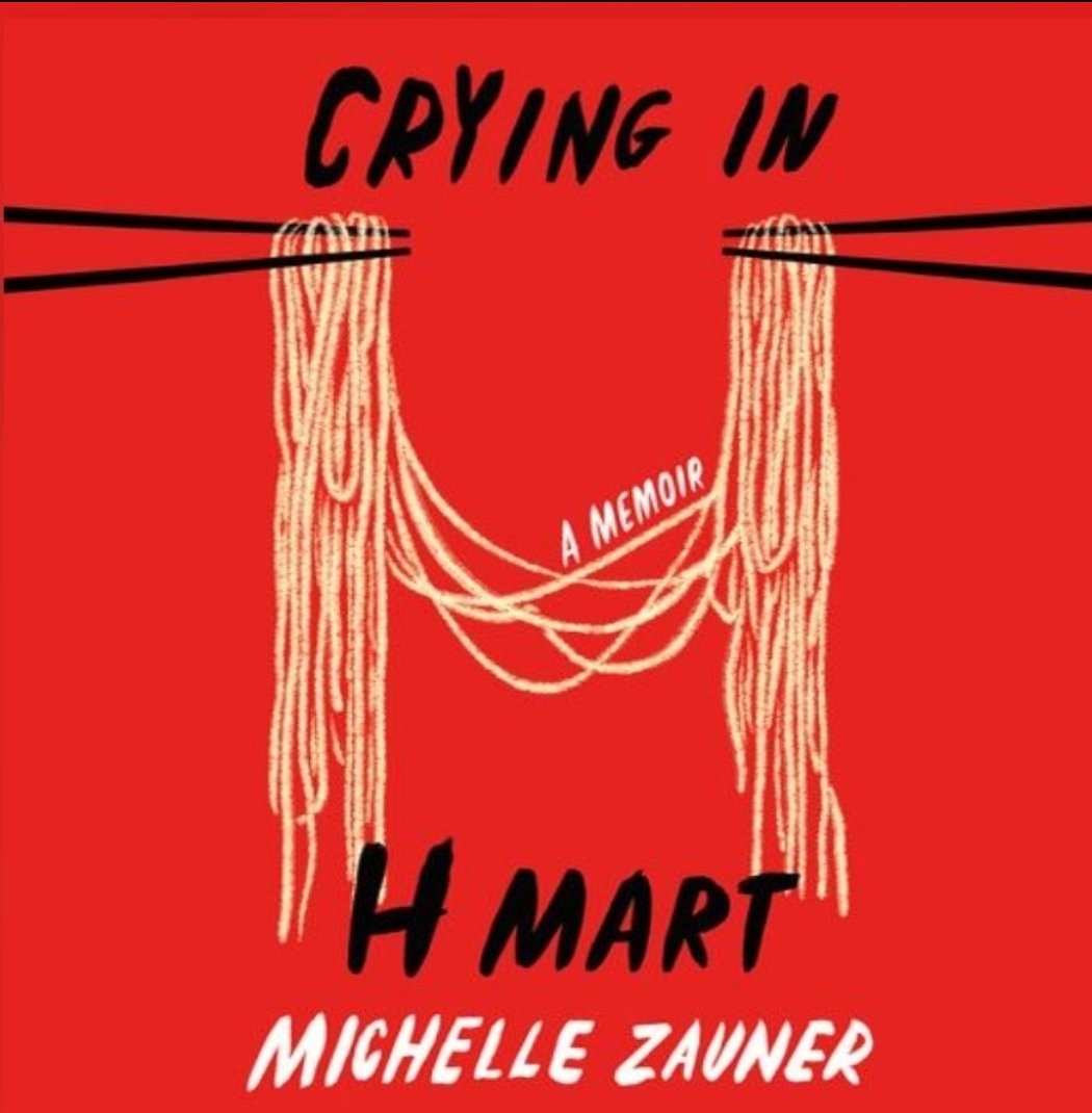 HSHS_Library's tweet photo. Moving story revolving around a mother-daughter relationship focusing on the mother's expectations, the daughter's painful childhood, and overall completely enveloped by the dreadful grief a mother's death can create. Stunning work. #cryinginthehmart #michellezauner https://t.co/D4p8ZJn1DI