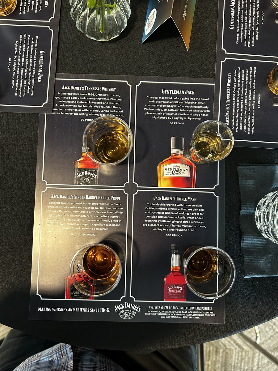 I work with some really cool folks .. we have a whiskey tasting at the @FINNPartners office here in Nashville during @theviveevent #vive23 #ViVE2023