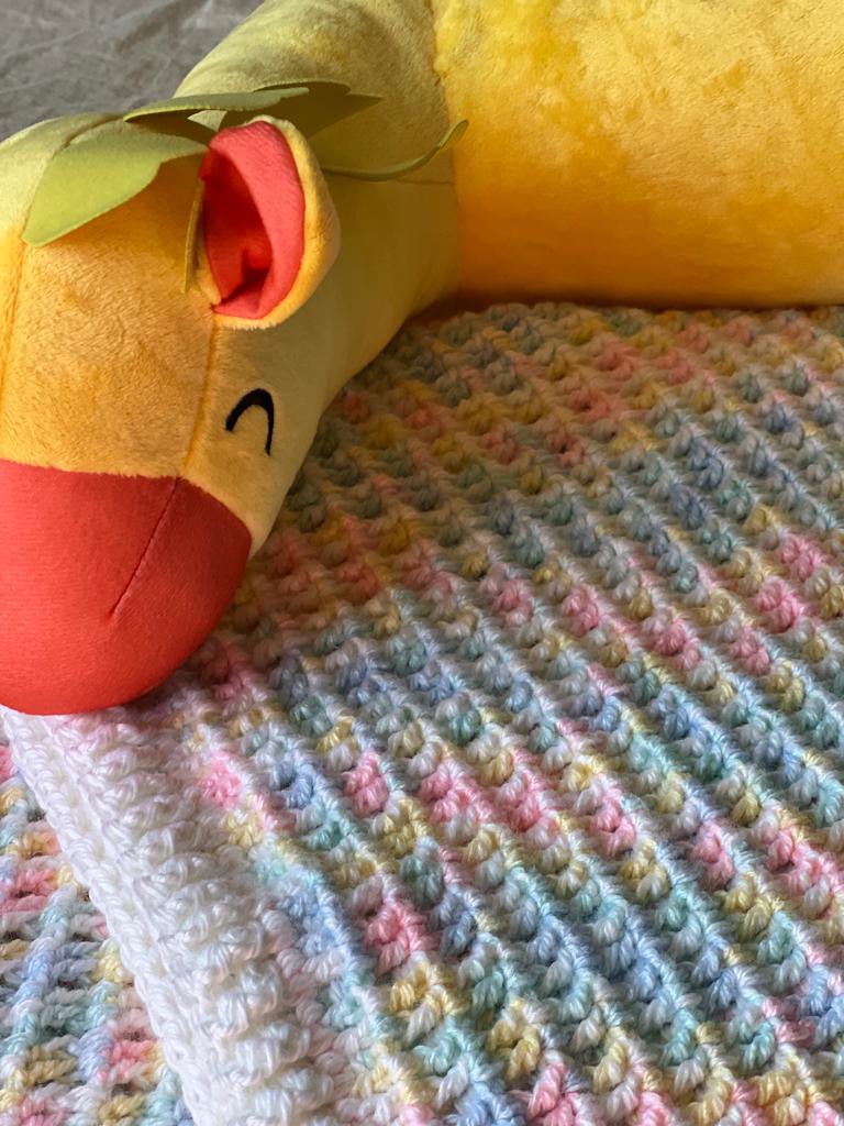 Yes. I made that (the blanket)! 😌