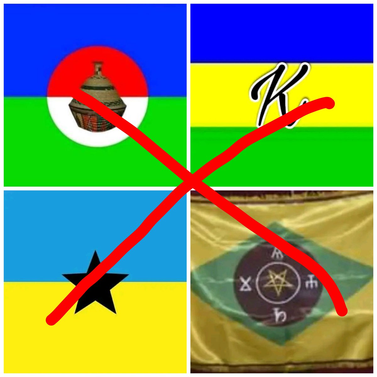 moubarack_ahmad's tweet photo. Oui chacun a sa communauté j'accepte, mais pas aller jusqu'à créer un drapeau pour ce glorifier( supérieure ) avec. Ceux qui créent le drapeau de leurs ethnies la ont un esprit morbide, des alphabets. Bref je lance un appel au gouvernement de trouver une solution rapide. Partagez https://t.co/aSnCd9p8uF