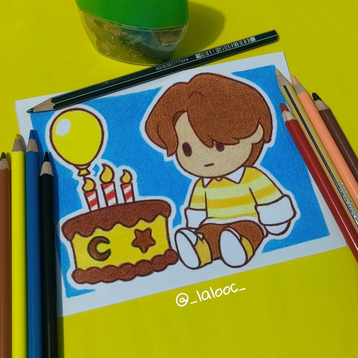 _lalooc_'s tweet photo. Hoy Cumplo Años 🥳🎂🎉
Les dejo aquí un dibujito todo nice 😎👌
-
-
💛TAGS💛
#fanart #happybirthdaytome https://t.co/bRhqNM2SHu