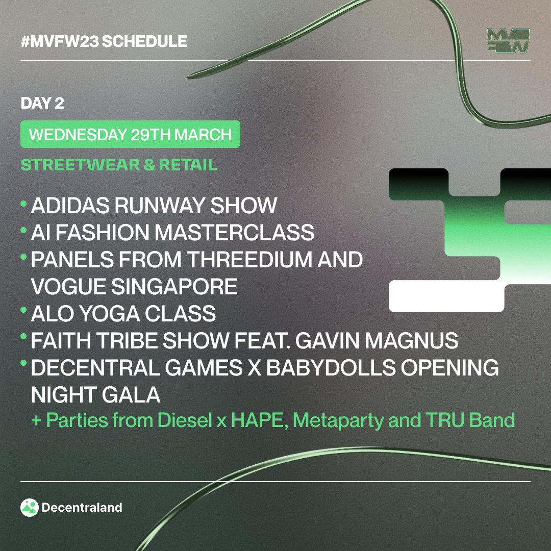 #MVFW23 Day 1 was unreal! 

You all brought the style! ✨

What are you most looking forward to in the Day 2 lineup?👠