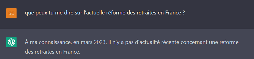 Guillaume_FI_73's tweet photo. #ReformeDesRetaites : #ChatGPT n'est pas au courant. Avec #Macron l'androïde pervers, #Borne la robote sans âme, #Dussopt l'algorithme en boucle, #Darmain le pare-feu troué, et toute la bande d'IA gouvernementales, assez des robots !
#GreveGeneraleIllimitee #Manif28Mars https://t.co/4pxQ8PXWpZ