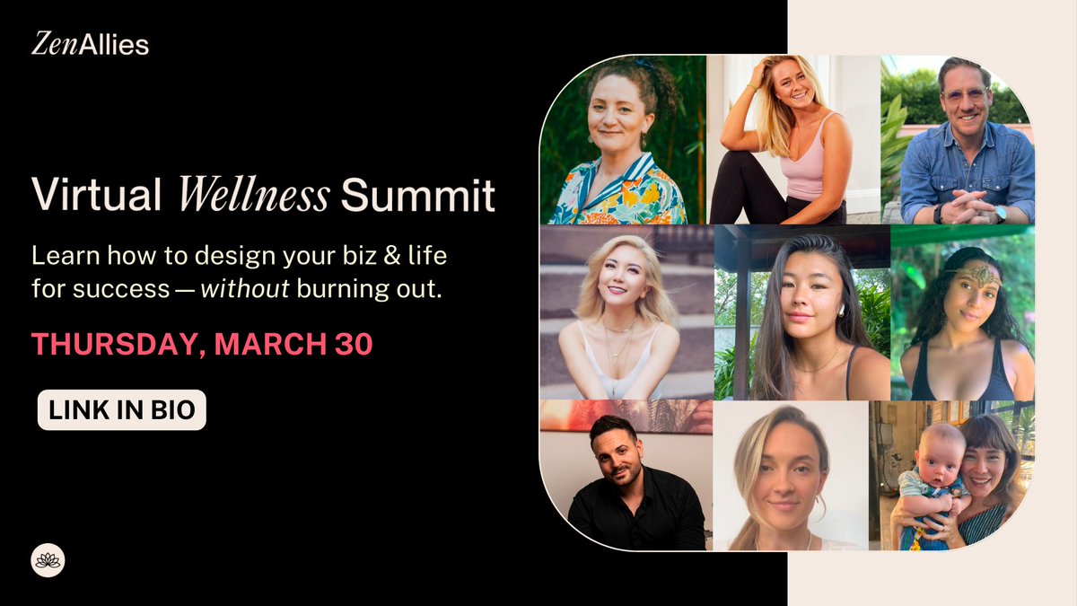 ZenAllies's tweet image. 🚨 1 DAY LEFT TO SIGN UP FOR FREE 🚨

Say bye 👋🏼 to feeling
...stuck
...burnt out
...motivated
...overwhelmed

Say hello 👋🏼 to having
...ease
...clarity
...confidence

Link in @ZenAlliesNFT Bio to Sign Up for Free