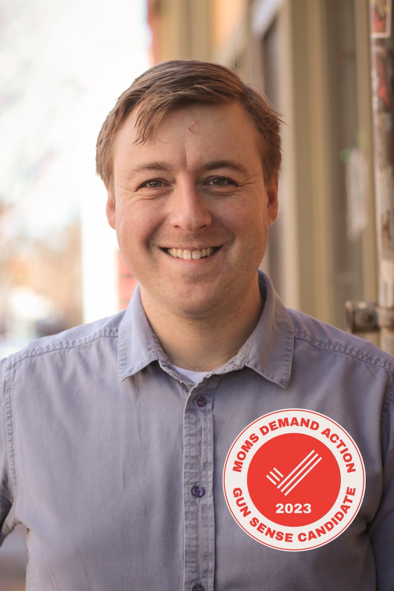Over a decade ago, I worked w/ then-State Rep <a href="/pettersen4co/">Brittany Pettersen</a> to pass the 2013 gun package.

Today, I am proud to have earned the Gun Sense Distinction from <a href="/MomsDemand/">Moms Demand Action</a>.

There is more we can do at the city-level to stop the cycle of violence &amp; address root causes of gun violence