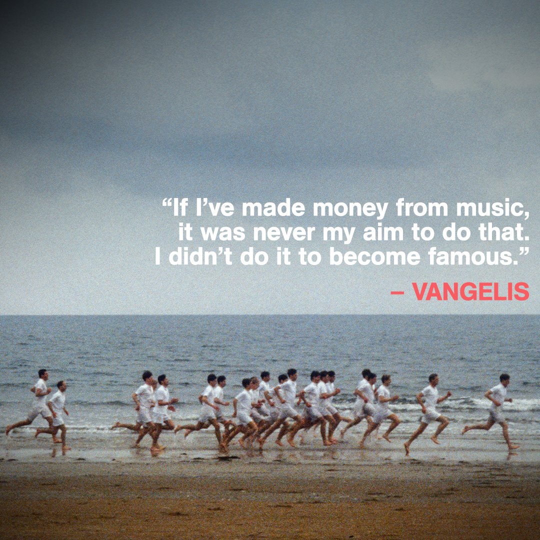 A_C_O's tweet photo. The consummate artist. 👏 The late Greek composer Vangelis was born on this day, in 1943. His scores helped make films like 'Chariots of Fire' (1981) and 'Blade Runner' (1982) iconic. 
 
Hear a selection of #Vangelis's music in our next national concert.👉 https://t.co/pFawSg4dk1 https://t.co/jtHrHoAxz4