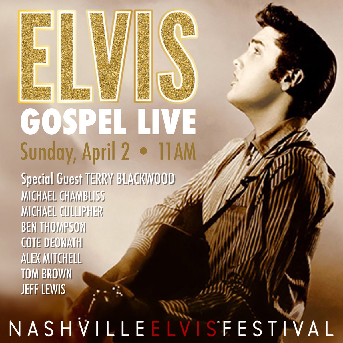 Coming to Nashville Elvis Festival? Celebrate the Grammy Award-winning Gospel Music of #Elvis at this annual event, which has become a Nashville tradition! Tickets are on sale now at NashvilleElvisFestival.com.