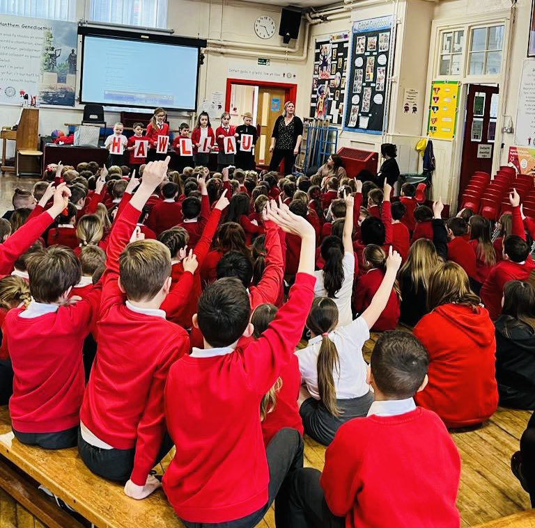 yggllynyforwyn's tweet photo. Wythnos Hawliau Plant YGG Llyn y Forwyn ๐ Gwasanaeth Hawliau - Gwrando, Cefnogi, Codi Llais! #hawliauplant @complantcymru #childrenrights @childcomwales #erthygl #CCUHP #4diben https://t.co/iWed7eoAfy