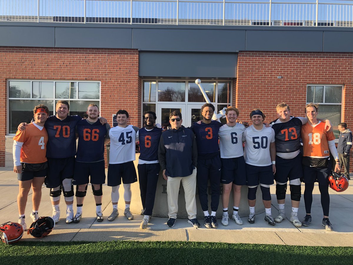 Huge thank you to Coach Noel Dean for stopping by Spring Practice 1 yesterday!