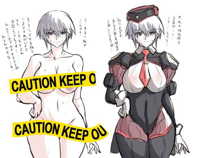 この前描いたオリロボの女性士官とかラフデザと裸体ラフ。とあるロボゲーのコミックでパイロットにでかい胸は邪魔というのがありましたがこの人はケツと太ももも乳輪もデカいです。はい、何言ってんでしょうかね。平日なのに2缶目のチューハイが全部悪い。 