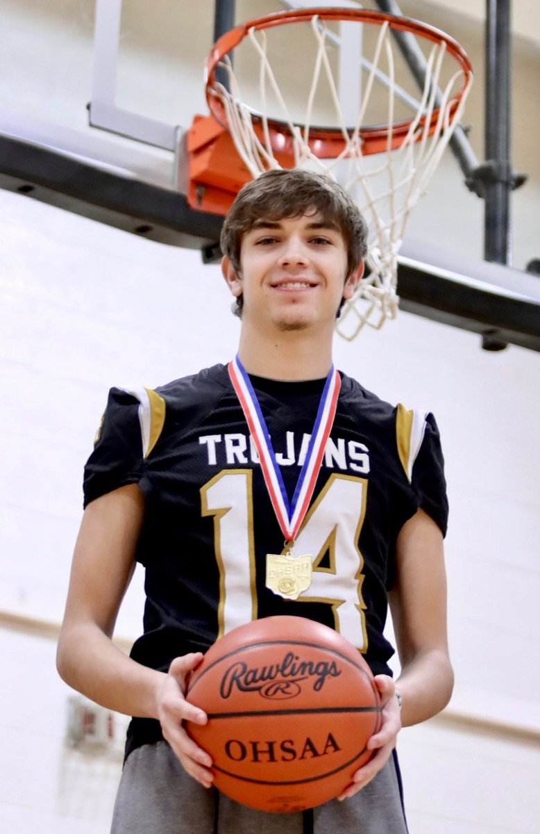 SRNRHazelwood's tweet photo. A state track relay champion with three teammates. 

An All-Ohio first team football season that qualified for the OHSAA record book. 

An All-Ohio third team season in basketball. It's been quite the nine months for South Central's Isaac Blair.

My story: https://t.co/hwhPyy8wSJ https://t.co/JltRZhTZ27