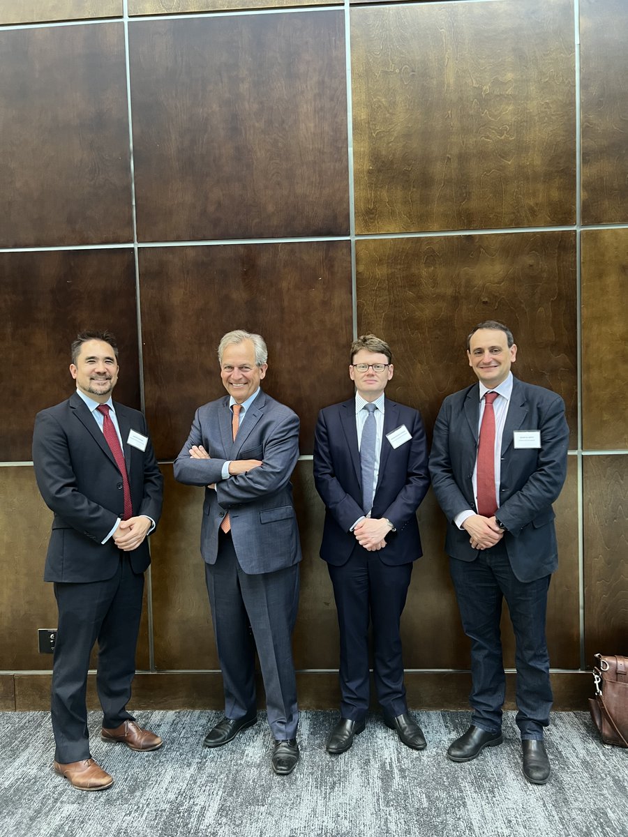 NC_JIL's tweet photo. Pictured below are our 2022-23 NCJIL board &amp; staff, as well as this year's speakers: Professor Andrew Hayashi, Professor Don De Amicis, Professor Pierre-Hugues Verdier, and Mr. Adam Smith. Please stay tuned for our upcoming symposium issue, feat. papers from this year's speakers. https://t.co/bKnxlvWpmU