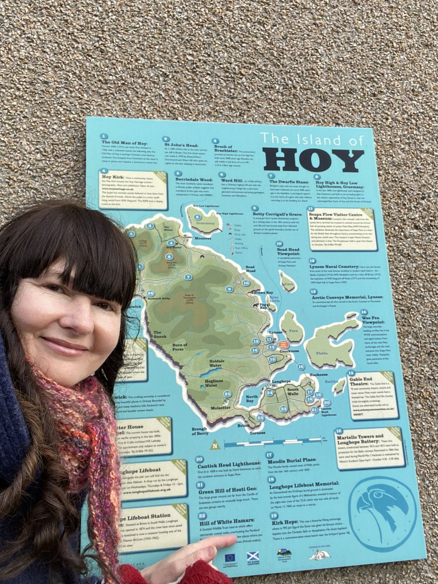 SuzanneMarie05's tweet photo. Here are some of my favourite memories of #Orkney #SIRFA2023 @SIRFA6 @ScARFHub Thank you to everyone who made this symposium spectacular! Day 1. Early bird field trip to wartime archaeological sites. Incredible on the watery landscape where #ML286 patrolled! https://t.co/qjAwZdS61Z