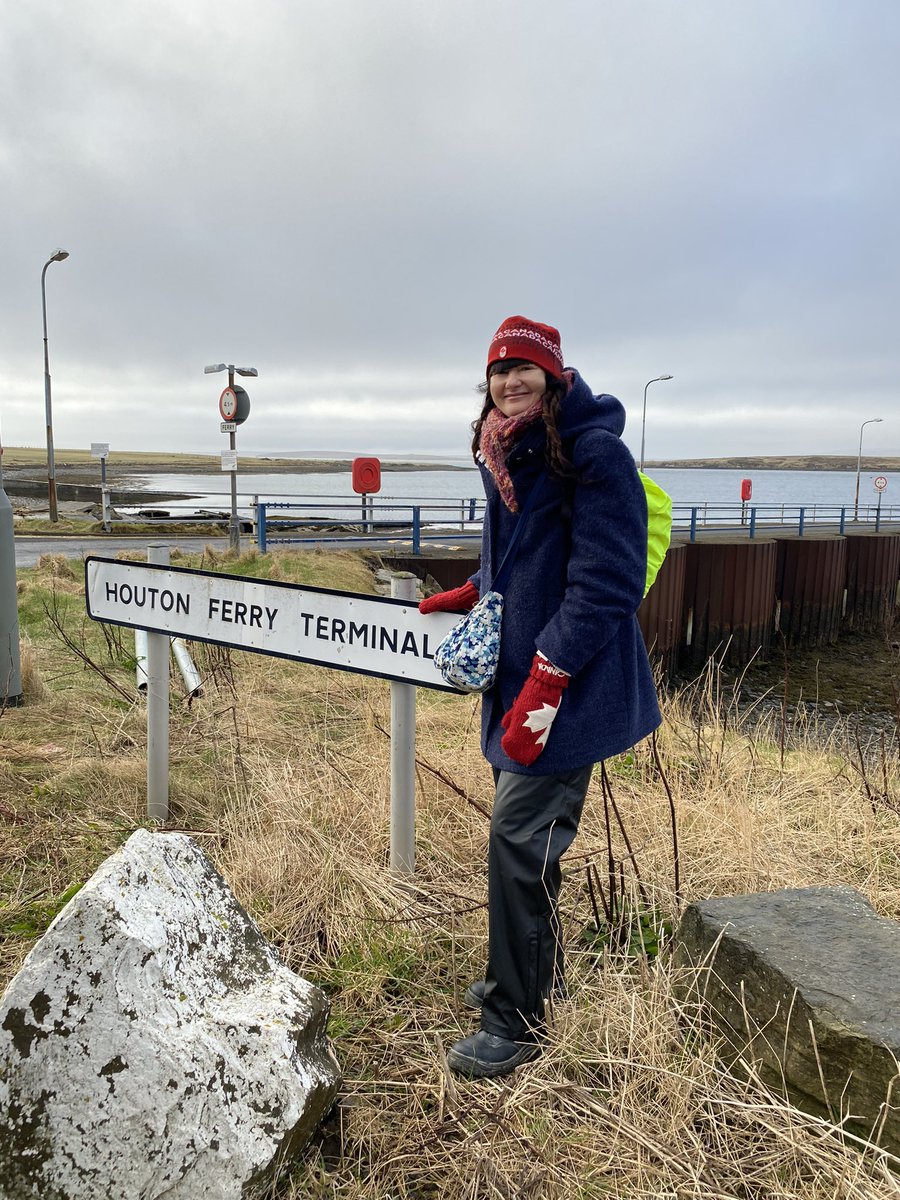SuzanneMarie05's tweet photo. Here are some of my favourite memories of #Orkney #SIRFA2023 @SIRFA6 @ScARFHub Thank you to everyone who made this symposium spectacular! Day 1. Early bird field trip to wartime archaeological sites. Incredible on the watery landscape where #ML286 patrolled! https://t.co/qjAwZdS61Z