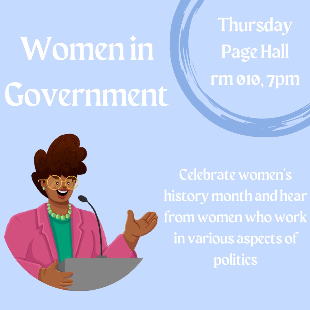 OSU College Dems (@osudems) on Twitter photo Join us Thursday in Page Hall for a panel on women in government. A great chance to celebrate women’s history month and hear from women who work in various aspects of politics. Hope to see you there! Join us Thursday in Page Hall for a panel on women in government. A great chance to celebrate women’s history month and hear from women who work in various aspects of politics. Hope to see you there!