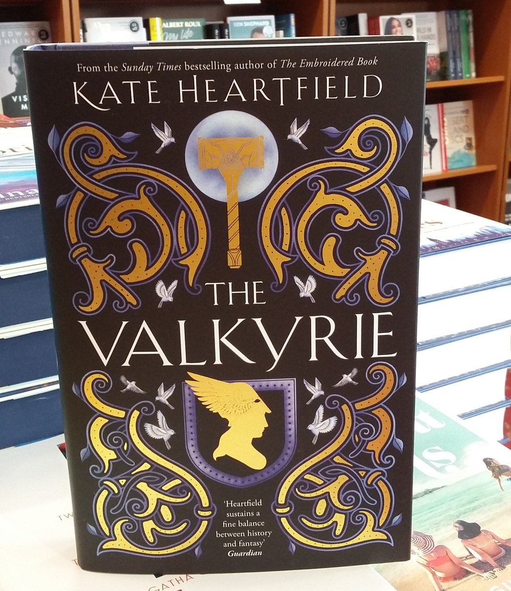 Still in the mood for something mythic but fancy a change from the Greeks? What a nicely timed appearance for @kateheartfield's new Norse retelling then! Check out The Valkyrie when you pop in to see us.