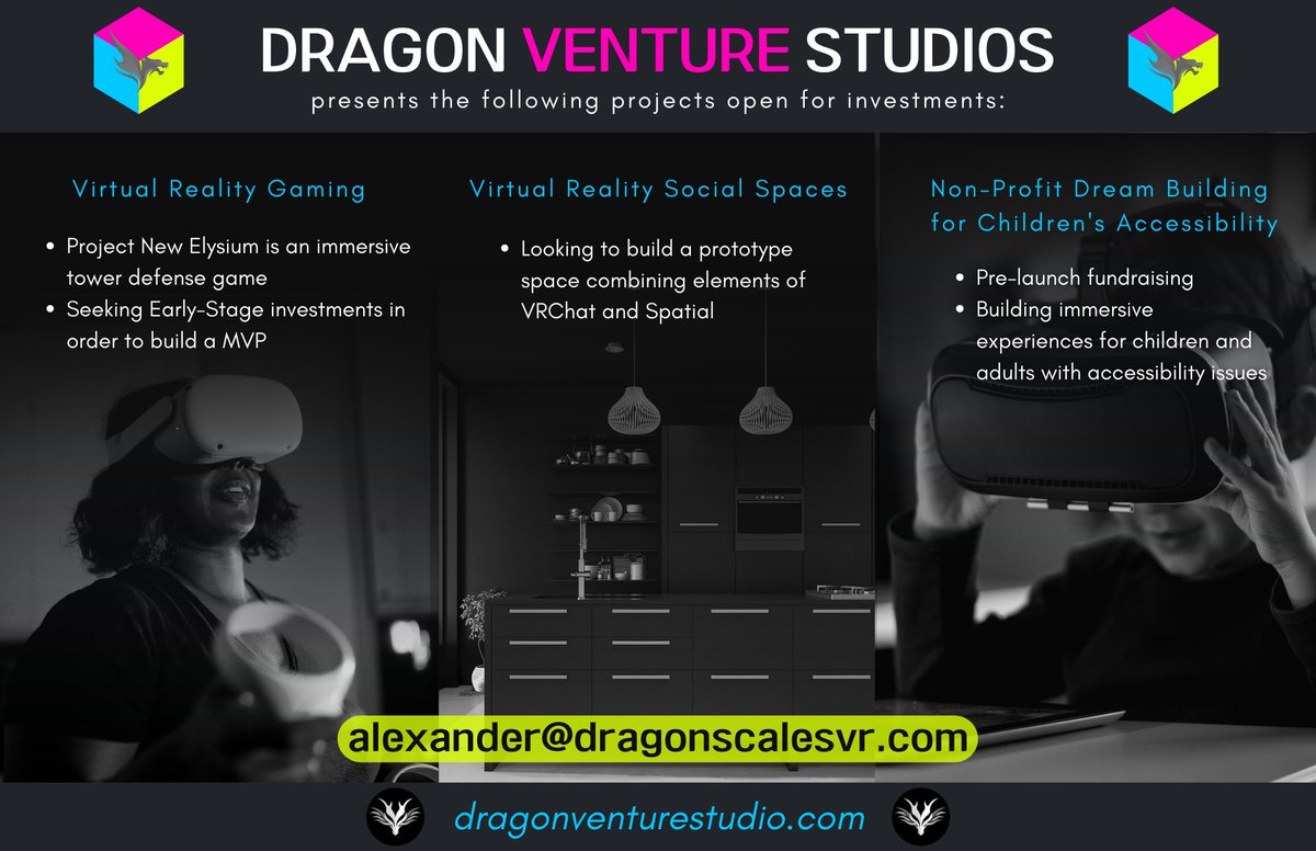 DragonScalesVR's tweet photo. 🚨Exciting news!

We've reached a crossroads and have several project directions available for collaboration. Whether it's AI, blockchain, or VR development, we're ready to build something amazing!

Don't miss this opportunity, reach out to us now and let's work together to make it happen!🐲

#DSVR #DVS