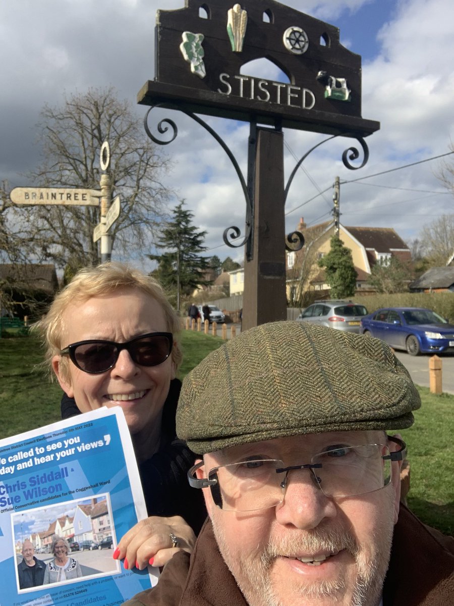 Vote4Siddall's tweet photo. Great support on the doorstep in #stisted as we deliver a positive message of how I can work to deliver improvements to a great village! https://t.co/xGfFtXFTh9