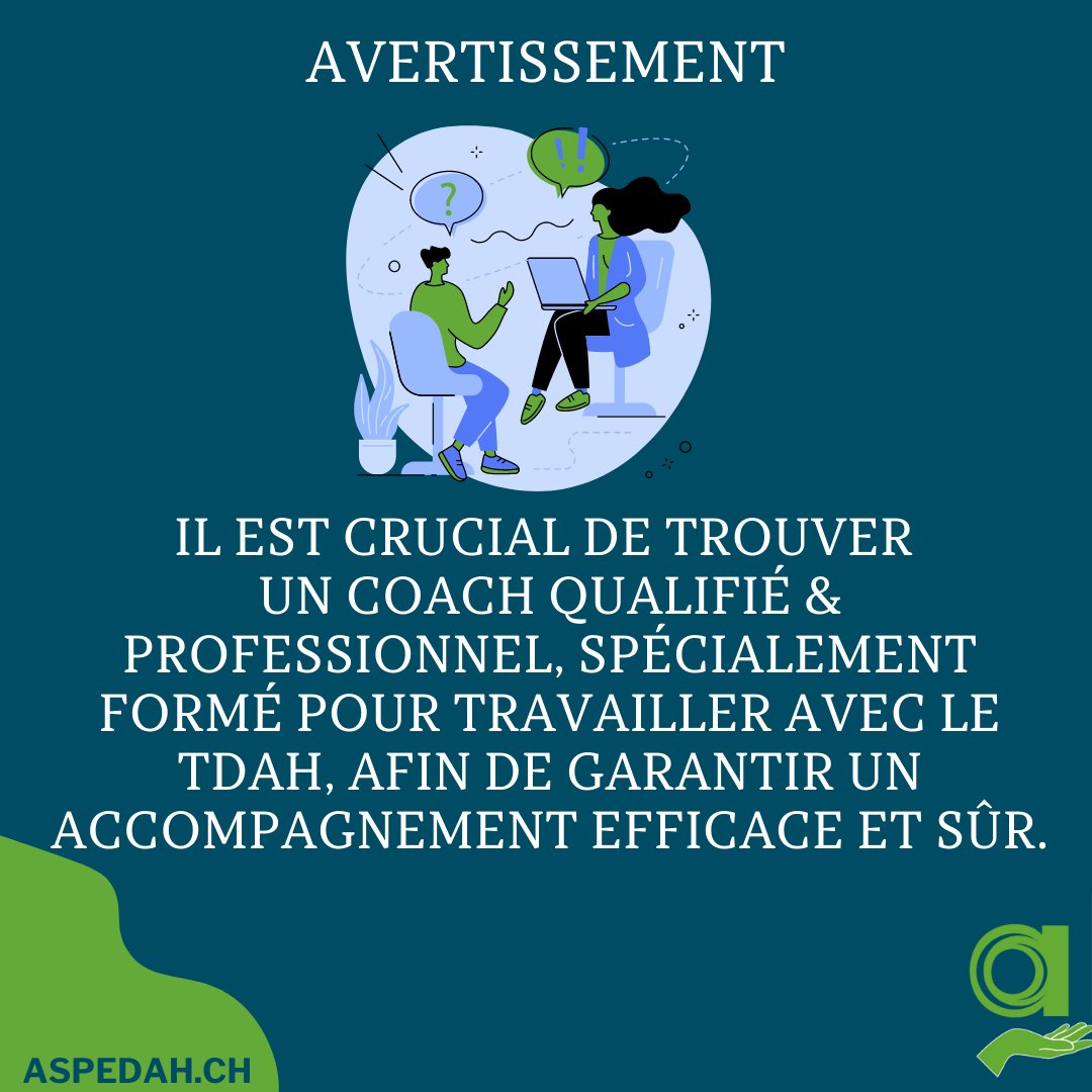 ASPEDAH1's tweet photo. Vous êtes unique, votre TDAH aussi !

Libérez votre potentiel avec le coaching TDAH !

Découvrez les stratégies uniques &amp; apprivoisez votre TDAH pour atteindre vos objectifs.

https://t.co/MGCD5ZKx2r 
#TDAH #ADHD #coaching https://t.co/L8Qc2fAsvu