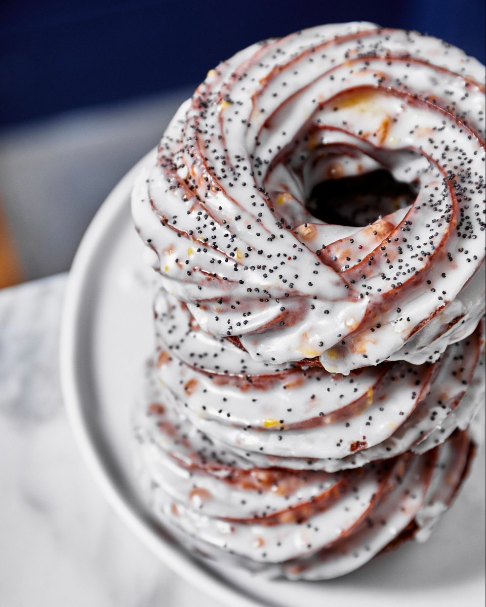Only a few more days to try our Meyer Lemon Poppy Seed Cruller...What do you think our next cruller will be? 👇
