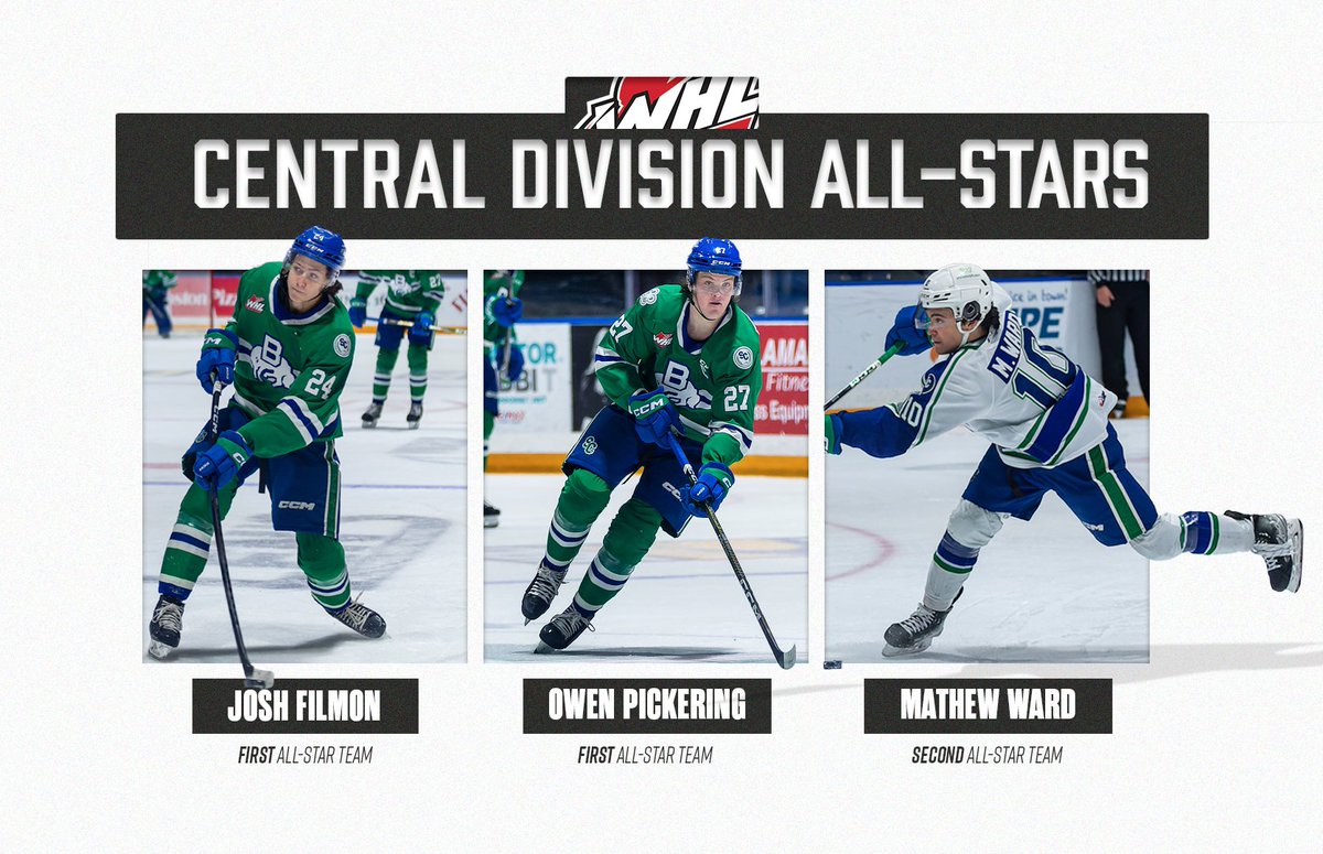SCBroncos's tweet photo. NEWS: Owen Pickering, Josh Filmon and Mathew Ward have been named Central Division All-Stars for the 2022-23 season.

🔗 https://t.co/Wk2MWYwP45 https://t.co/byjvUQzb7D