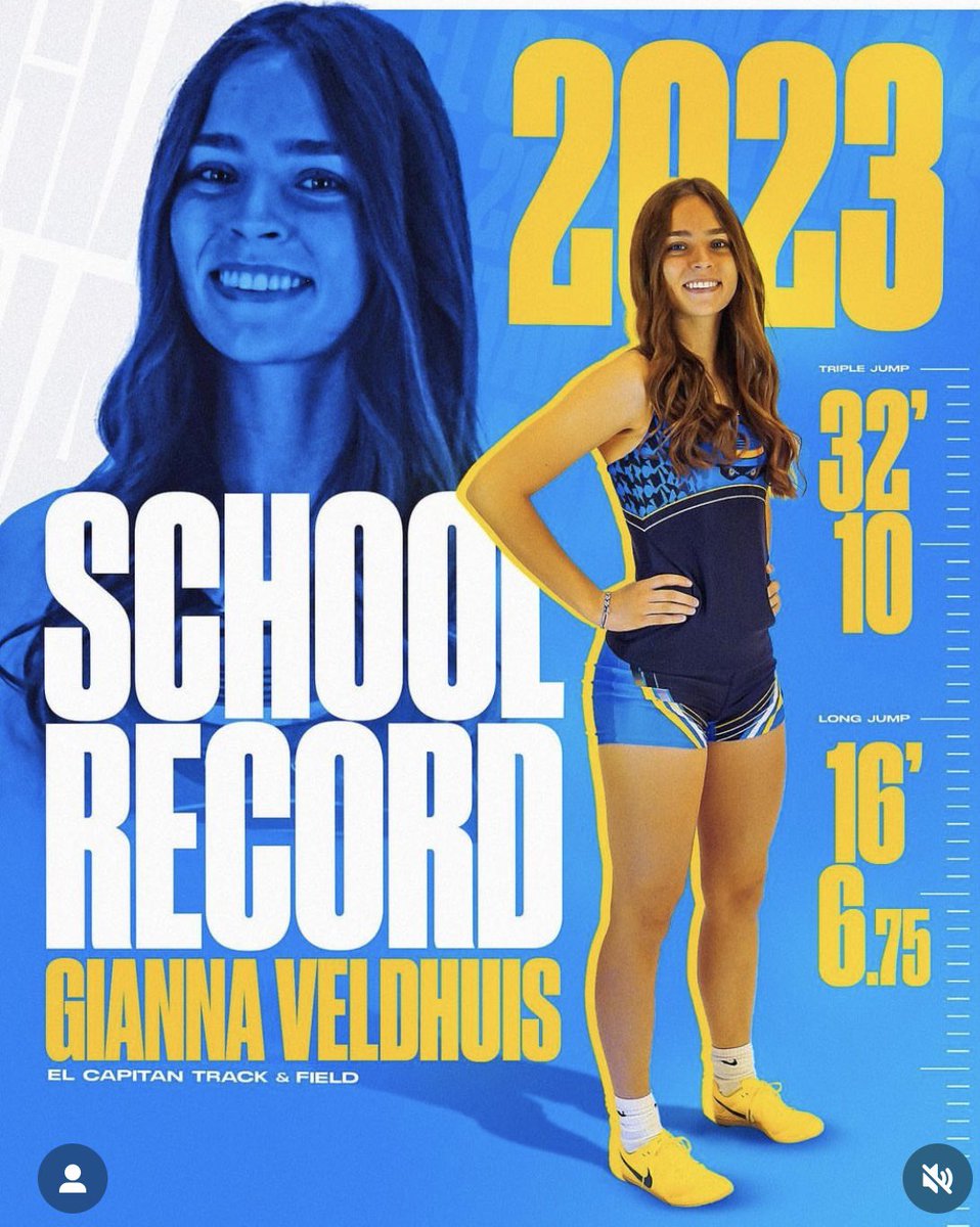 So proud of our girl G$ doing big things!!! <a href="/gauchosTrack_XC/">ECGauchos Track & Field</a>  has a good one💪🏽
