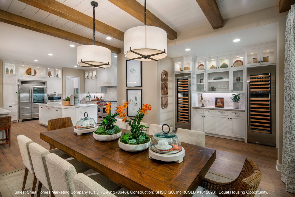 SheaHomesSoCal's tweet photo. Did you know that exposed beams can give your home a rustic feel? This striking design choice is eye-catching, and really shows off the architectural details that you fell in love with! π #DesignTuesday Explore our available communities today. https://t.co/3U2CLVwm6w https://t.co/C3HWCCv9VI