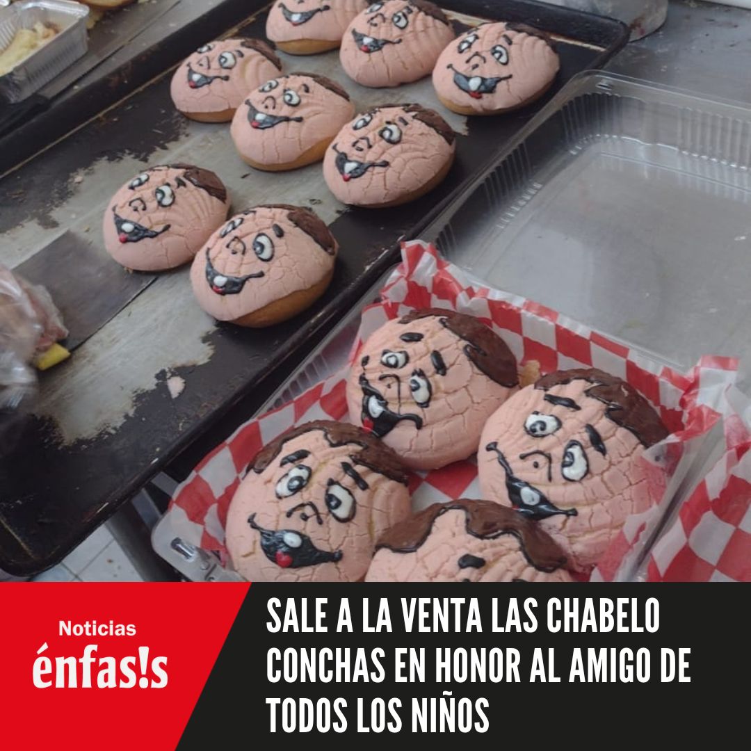 enfasisnoticias's tweet photo. 📌Homenaje a Chabelo‼️ 🫓

Con la partida del icónico Chabelo, el ingenio mexicano vuelve a relucir!! 
Ahora llegan las Chabelo conchas!! 

#ChabeloConchas #ConChabelo #Pan #Chabelo https://t.co/RN87l5HSkK